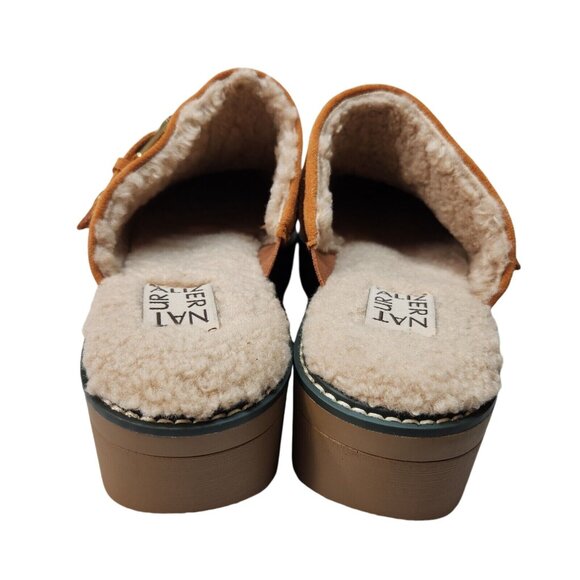 Naturalizer Women's size 9 M Mule  Suede Slip On Platform Golden Maple (372) - Picture 4 of 9